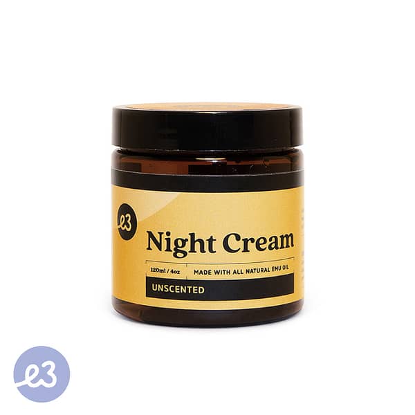 Natural emu oil night cream